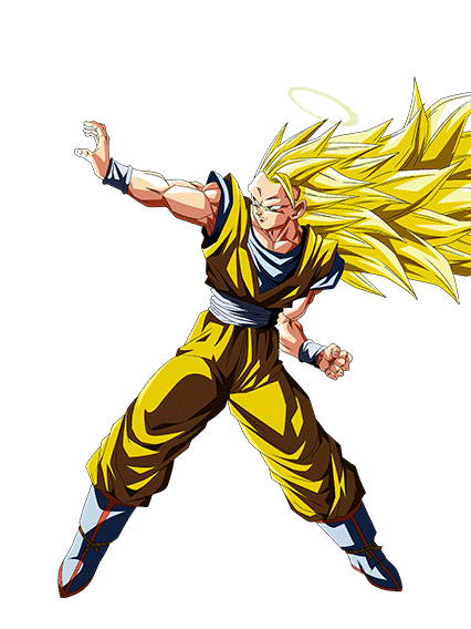 刻限迫る大攻防戦] 超サイヤ人3孫悟空(天使) - Dokkan Battle Art Database